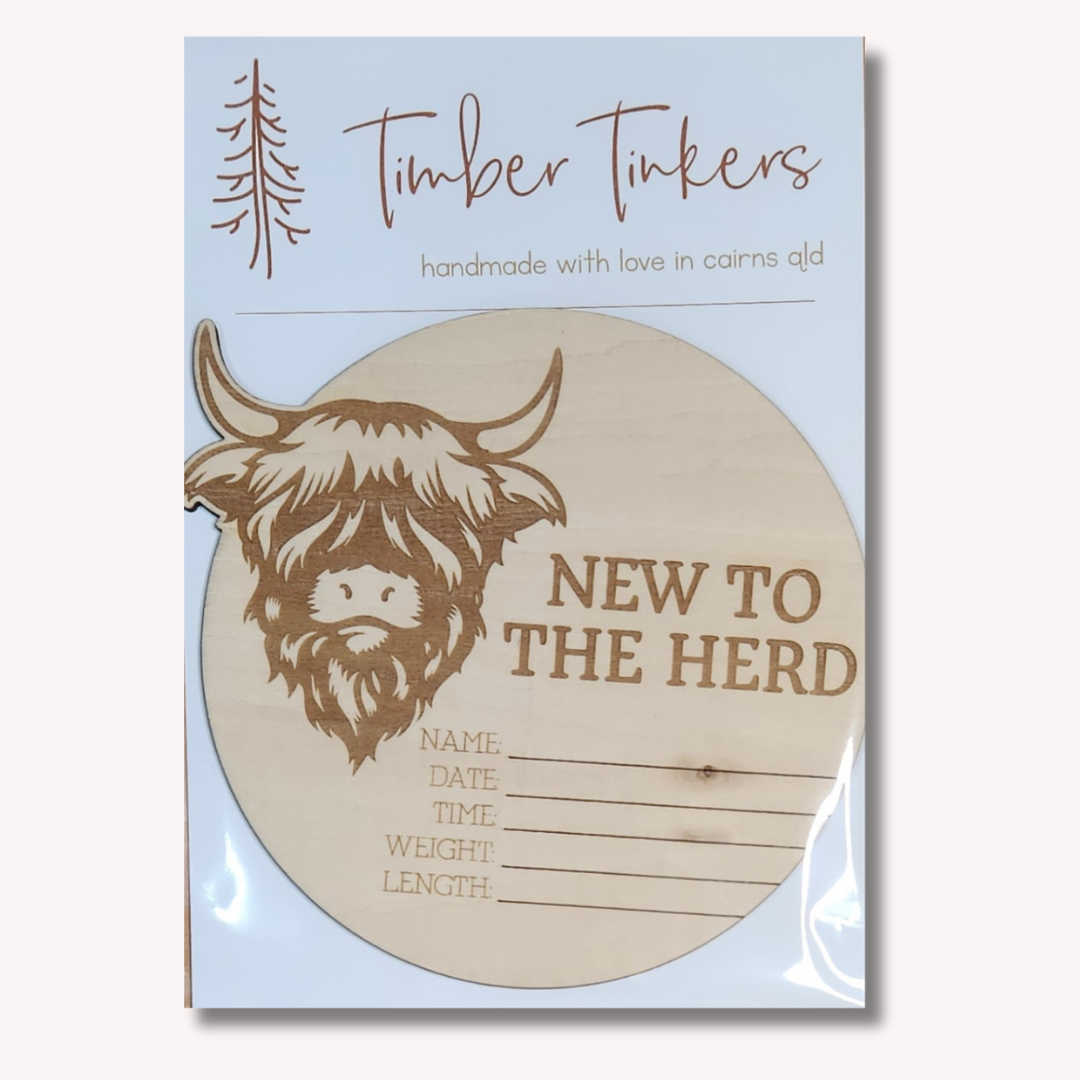 New To The Herd Birth Disc