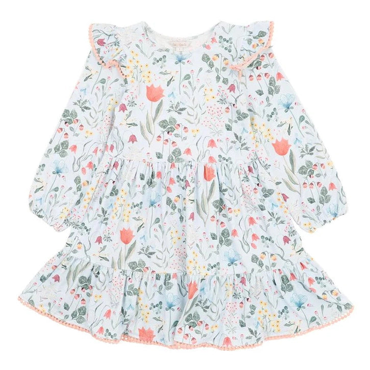 Floral Dress Mantaray Children's Clothes Fox Finch Girls