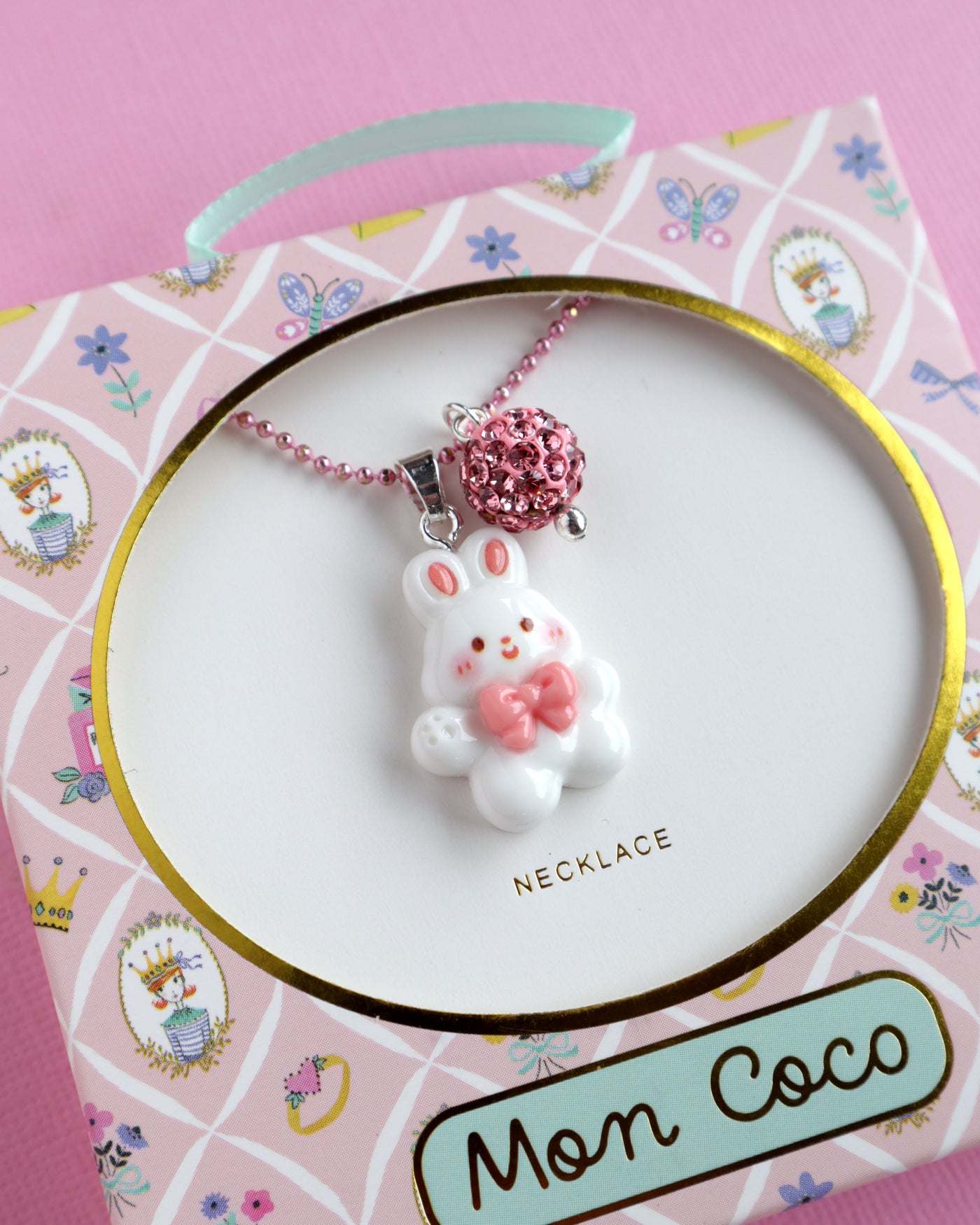 Bunny Bow Necklace