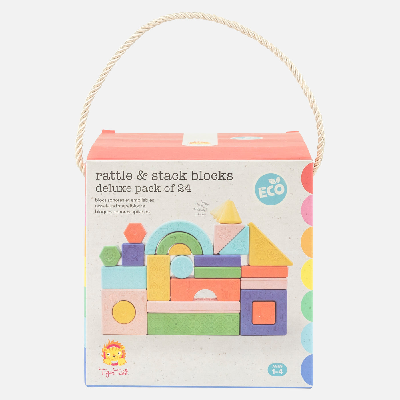 Rattle & Stack Blocks  - Deluxe Pack 24