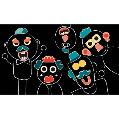 Janod - Face Magnets