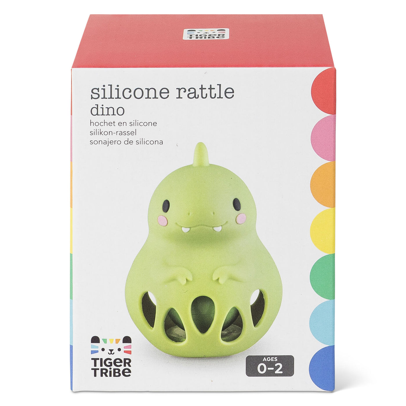 Silicone Rattle Dino