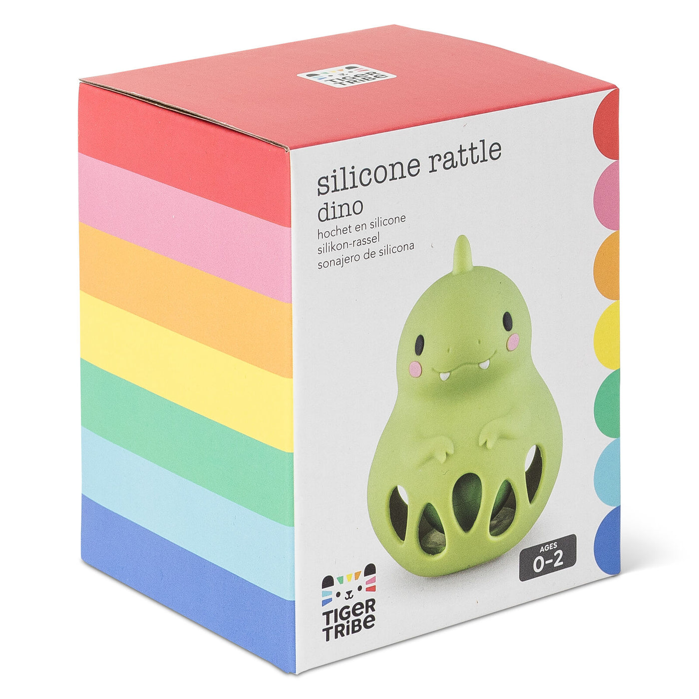 Silicone Rattle Dino