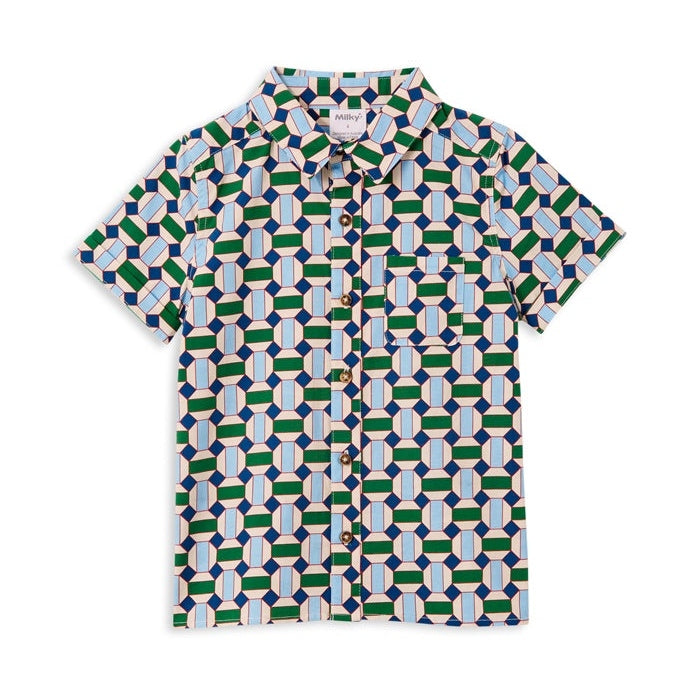 Boys Shirt Poolside