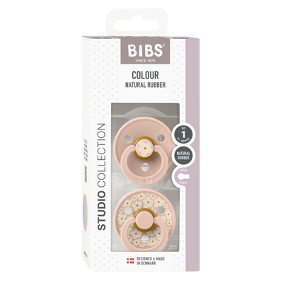 Bibs Dummies Round 2 Pack Jasmine Blush