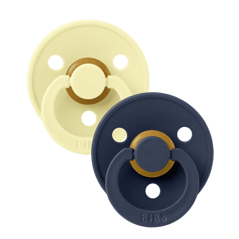Bibs Dummies Round 2 Pack  Luna/Deep Space