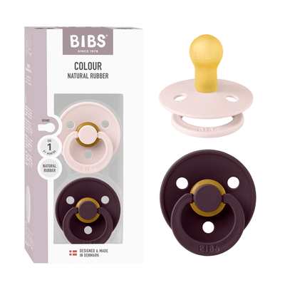 Bibs Dummies Round 2 Pack Petal/Plum