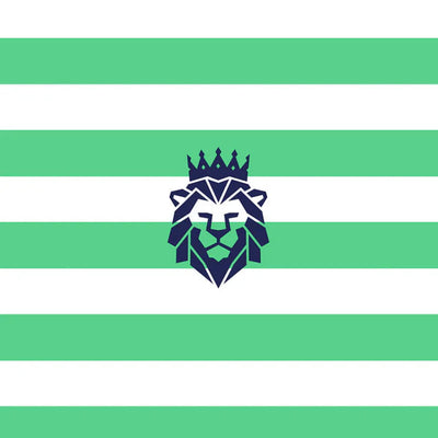 Boys Green Stripe Rubgy Tee