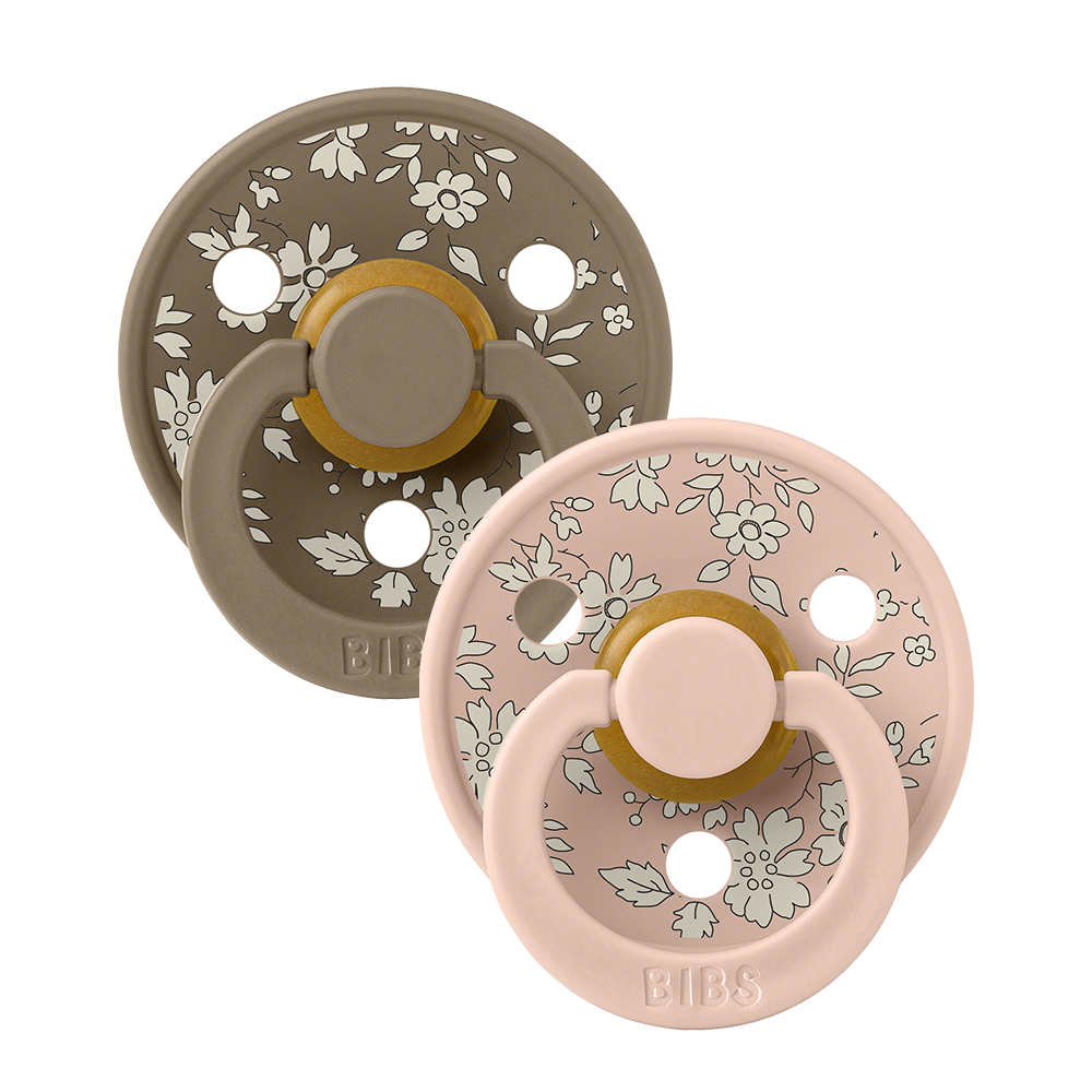 Bibs Dummies Round 2 Pack Liberty Capel/Blush