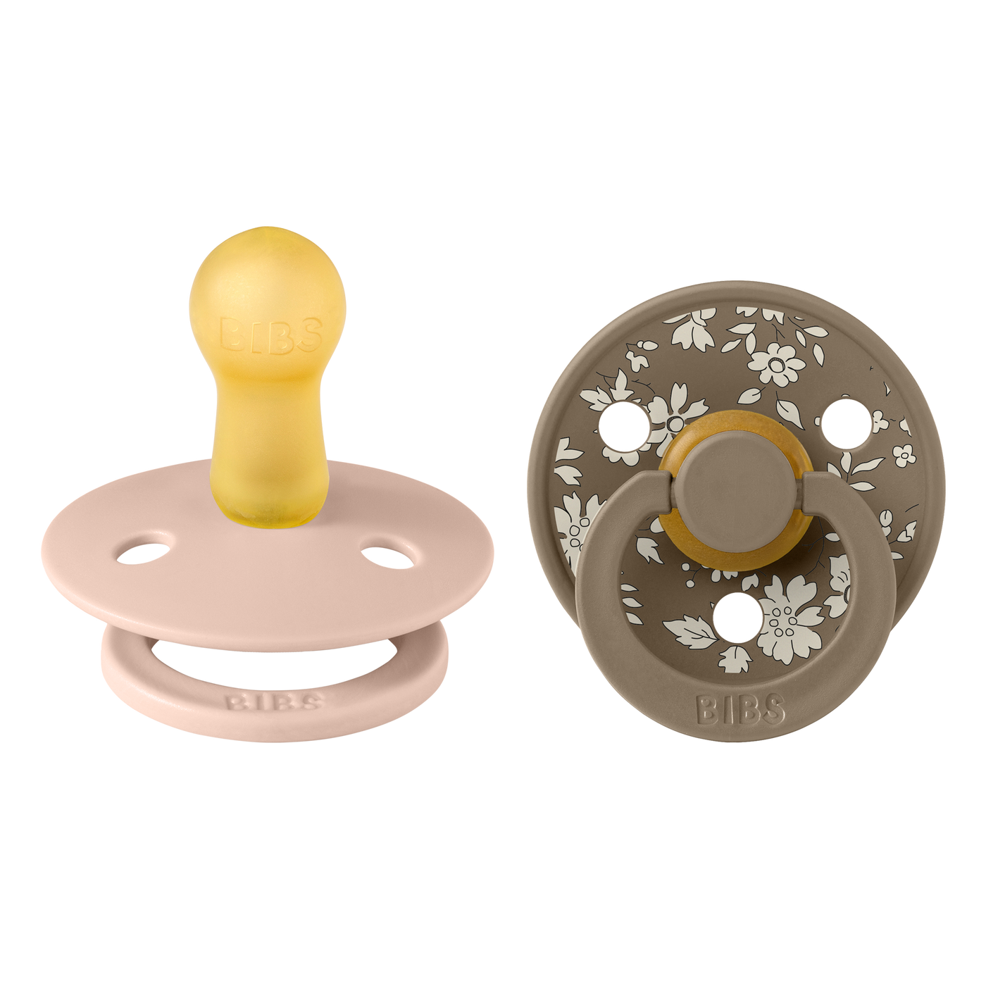 Bibs Dummies Round 2 Pack Liberty Capel/Blush