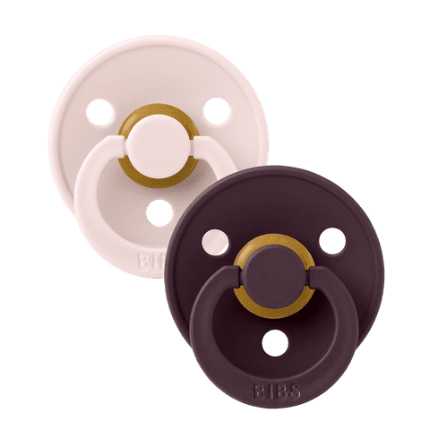 Bibs Dummies Round 2 Pack Petal/Plum