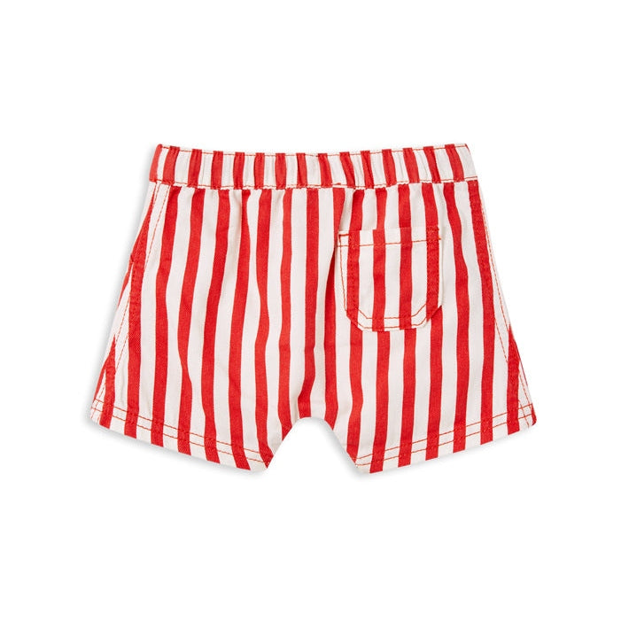 Baby Boys Red Stripe Shorts