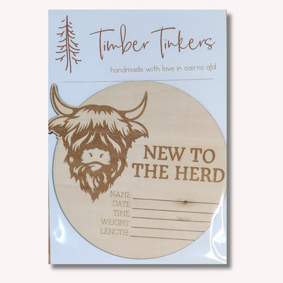 New To The Herd Birth Disc