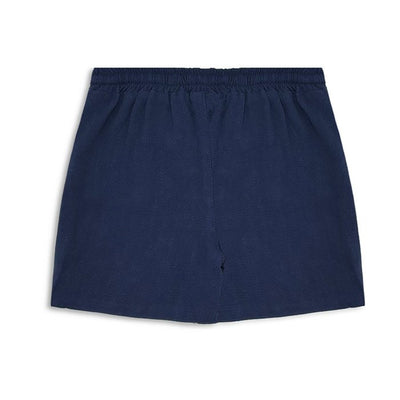 Boys Linen Short Navy