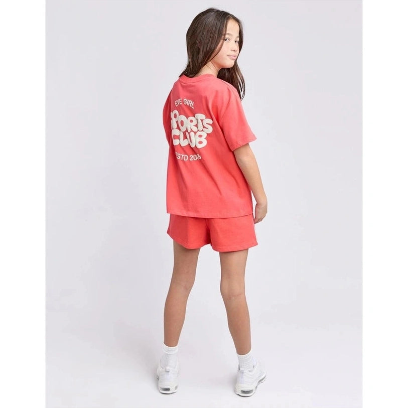 Sports Club Tee Red - Teens