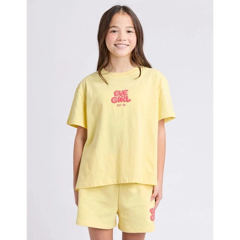 Sports Club Tee lemon - Teens