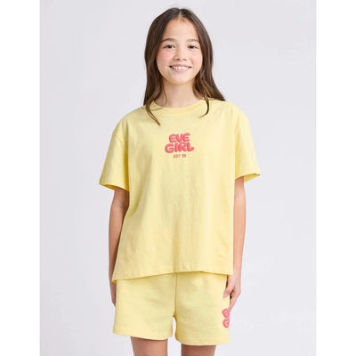 Sports Club Tee lemon - Teens