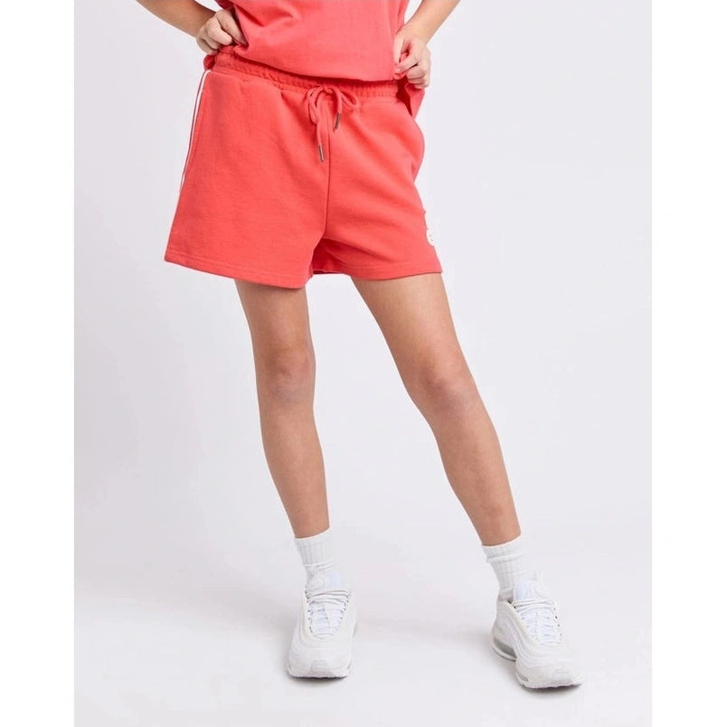 Sports Fleece Shorts Red - Teens