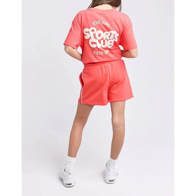 Sports Fleece Shorts Red - Teens