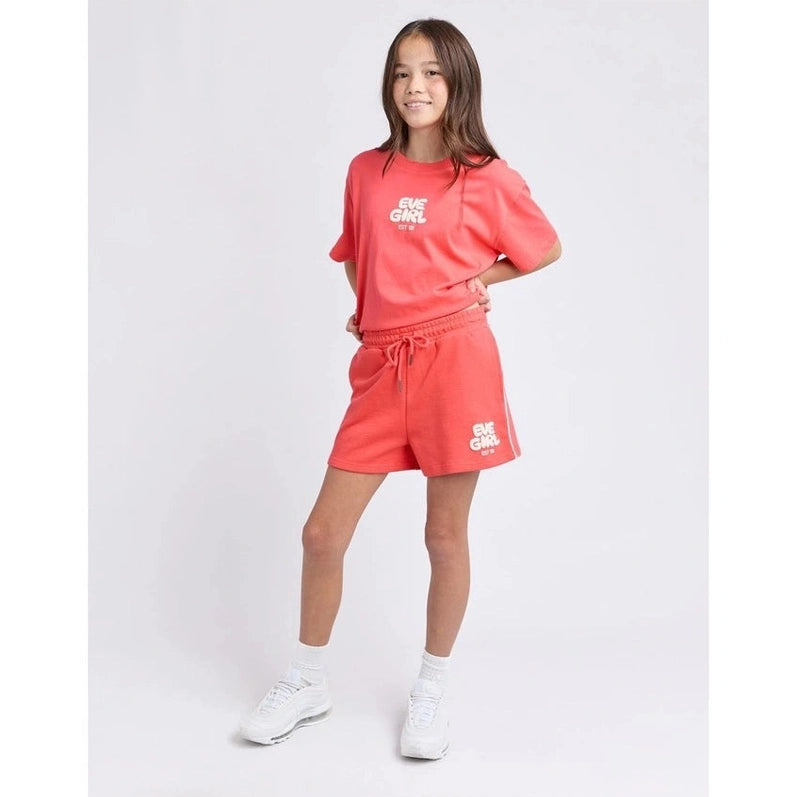Sports Fleece Shorts Red - Teens