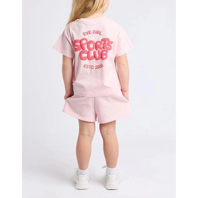 Sports Club Tee Pink - Girls