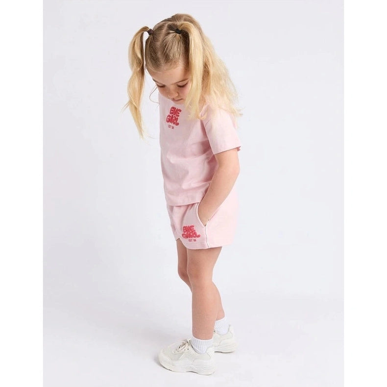 Sports Club Fleece Short Pink - Girls