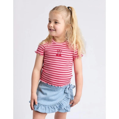Betty Ribbed Tee - Kids