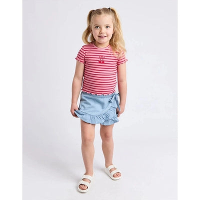 Betty Ribbed Tee - Kids