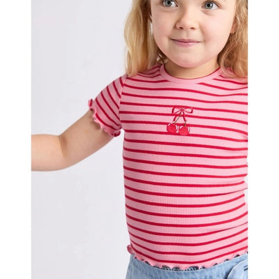Betty Ribbed Tee - Kids