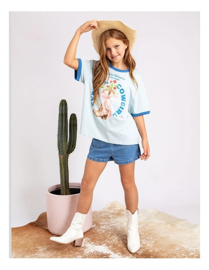 Rodeo Ringer Tee - Teens