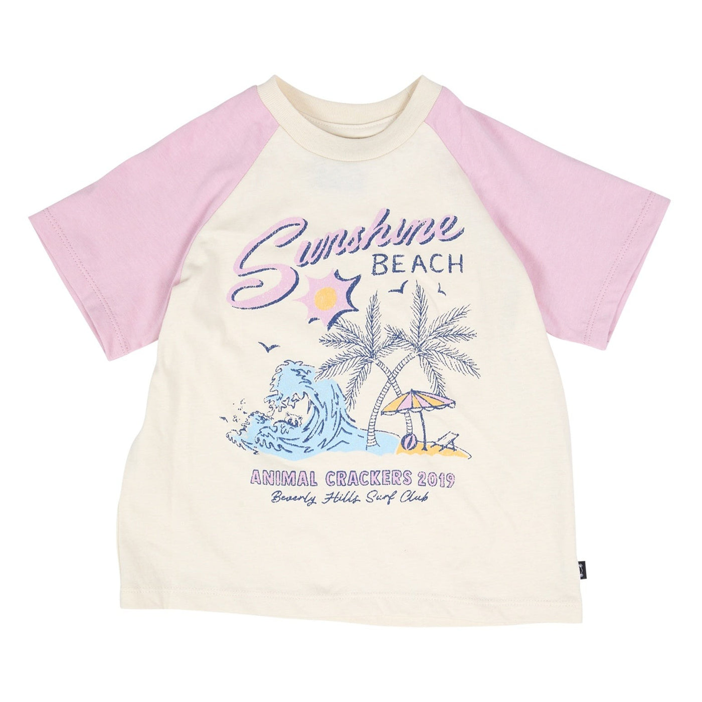 Girls Sunshine Tee Pink