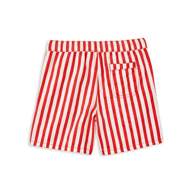 Boys Red Stripe Shorts