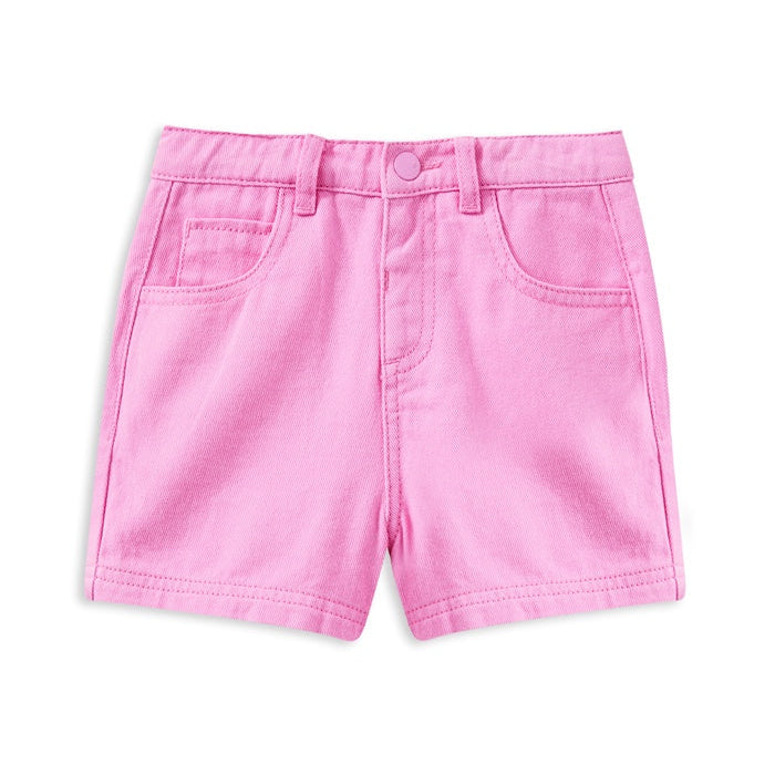 Girls Pink Twill Short