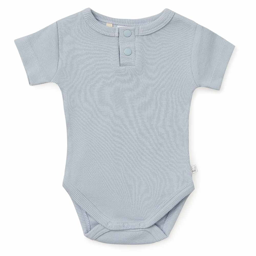 Baby Boys Short Sleeve Zen Bodysuit