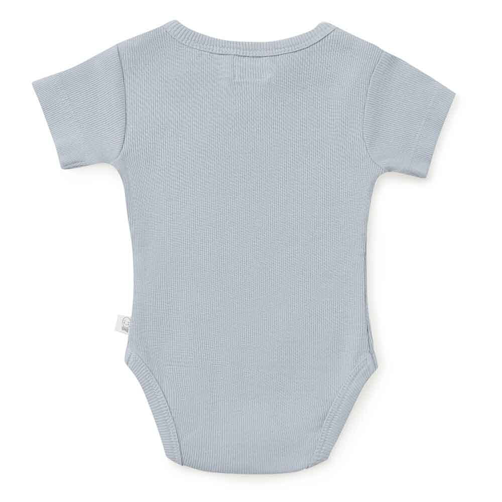 Baby Boys Short Sleeve Zen Bodysuit