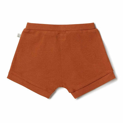 Baby Boys Organic Shorts Biscuit