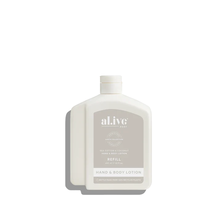 650ml Lotion Refill - Sea cotton & Coconut