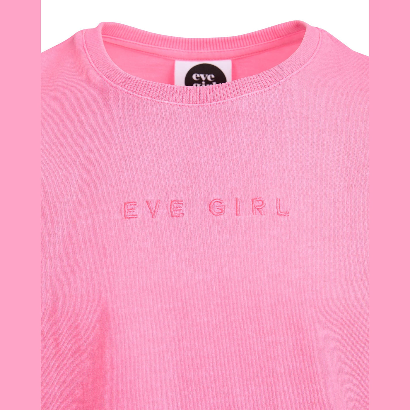 Washed Tee Rose - Kids