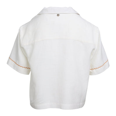 Sunrays Shirt Vintage White - Teens
