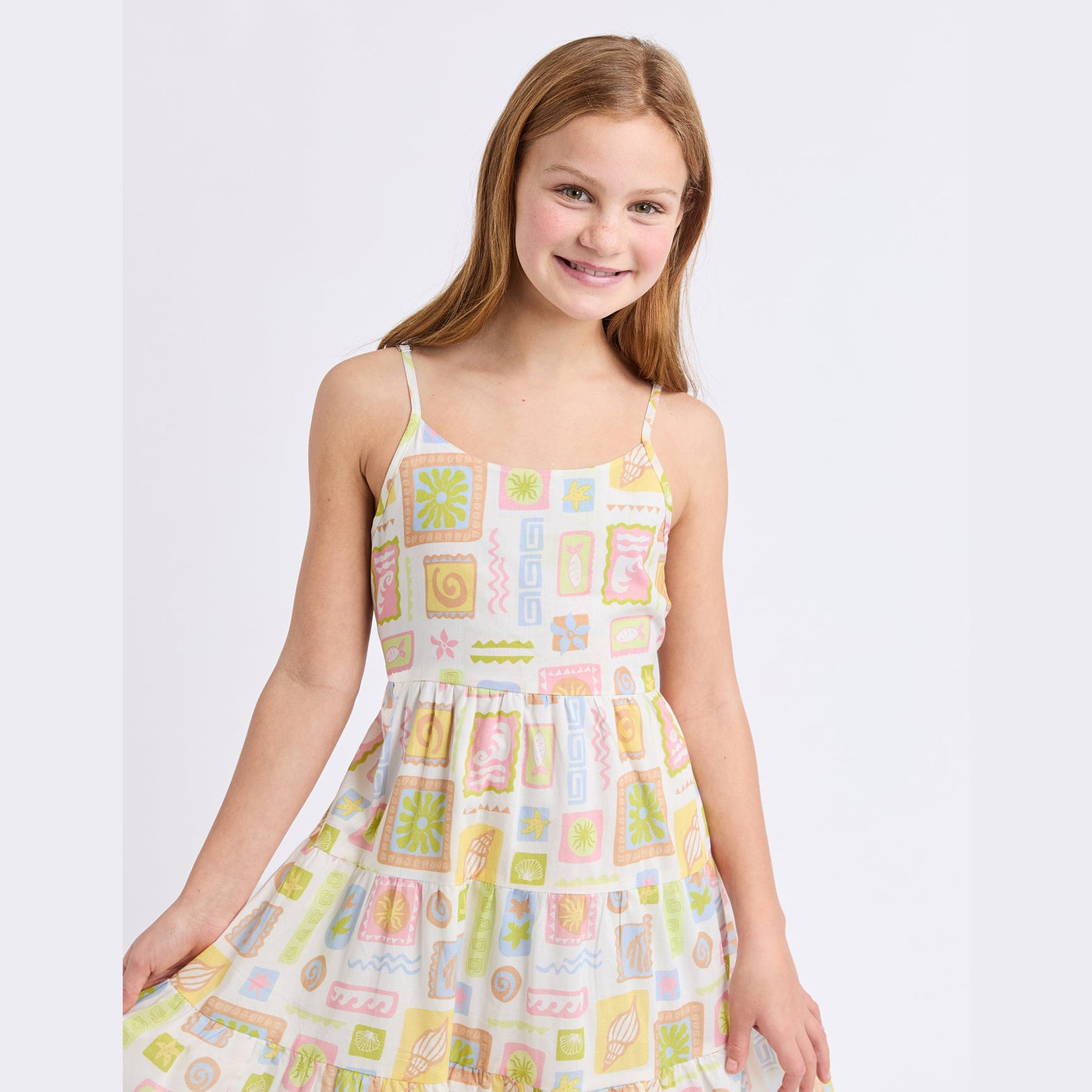 Matisse Tiered Mini Dress - Teens