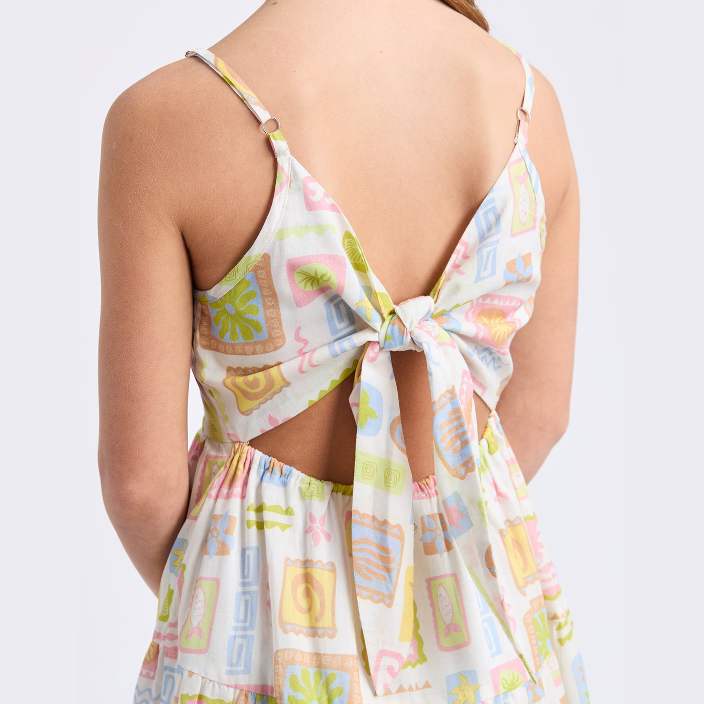 Matisse Tiered Mini Dress - Teens