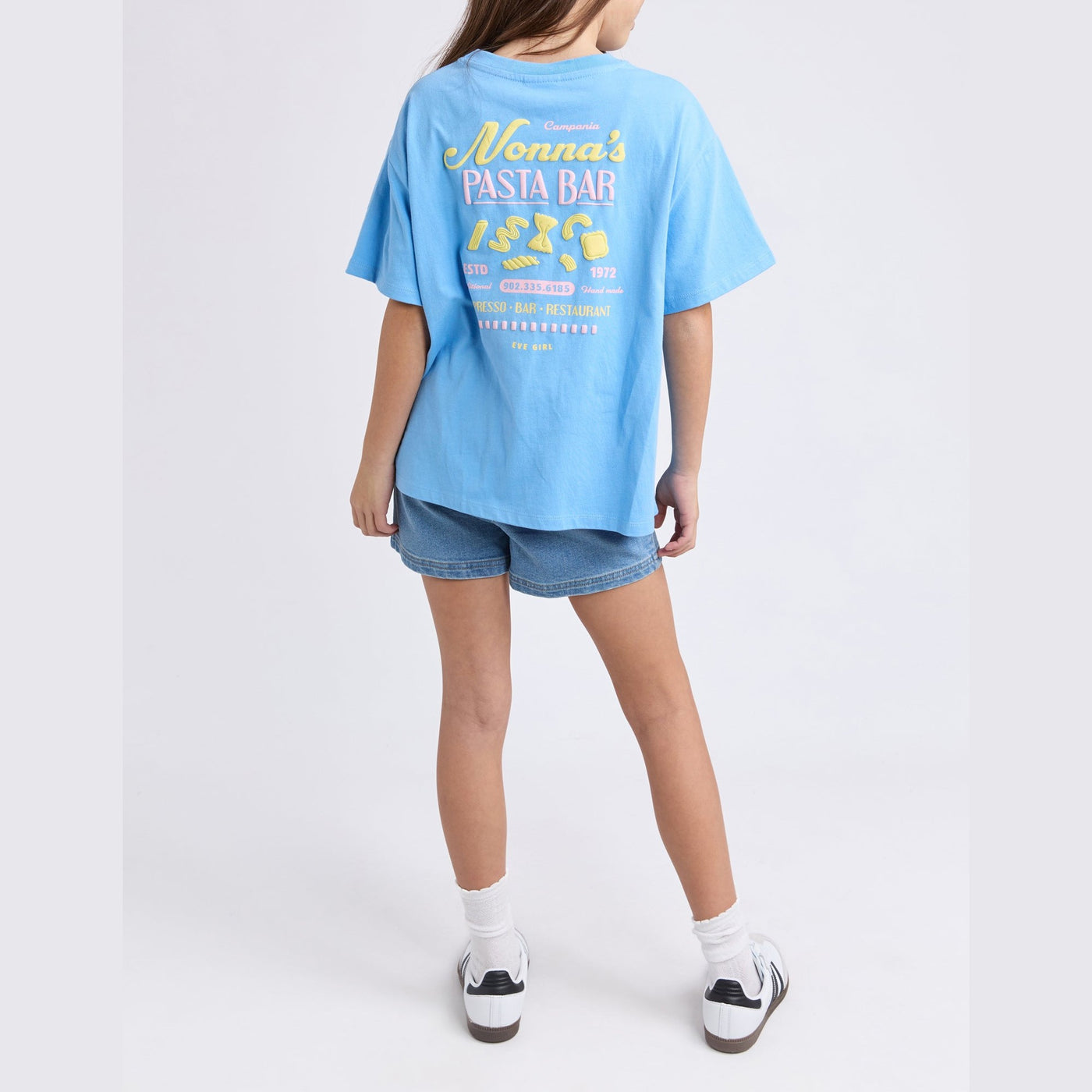 Nonna Tee Blue - Teens