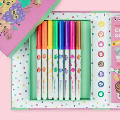 Scented Colouring Set Fruity Cutie