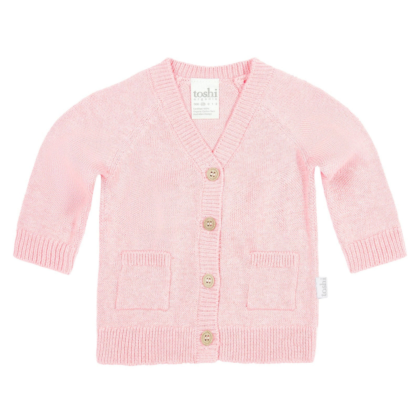 Organic Remy Cardigan Pearl
