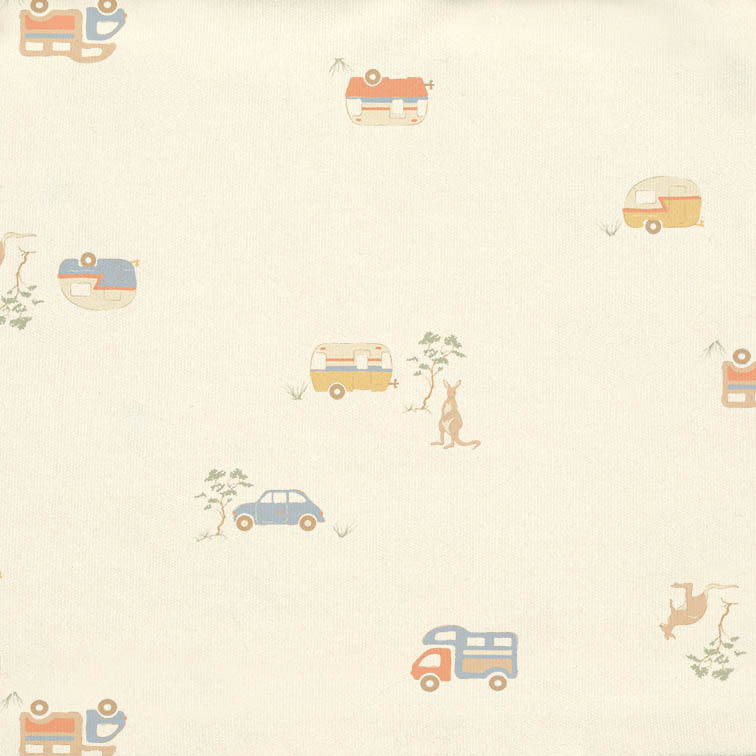 Baby Classic Bandana Bib - Road Trip Feather