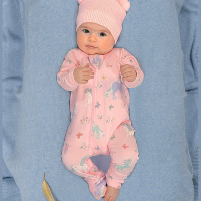 Baby Long Sleeve Onesie Unicorn