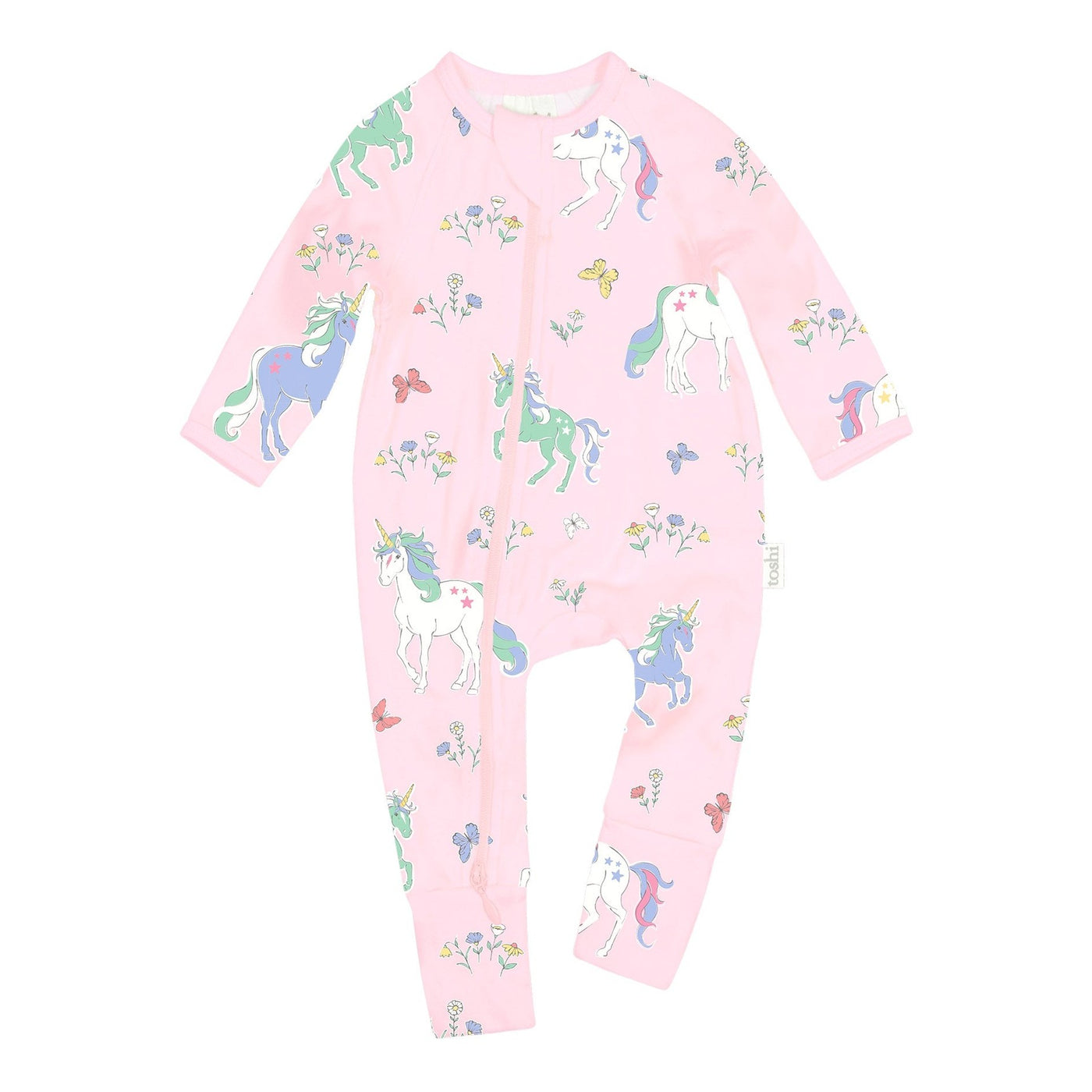 Baby Long Sleeve Onesie Unicorn