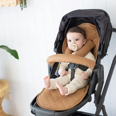 Universal Quilted Pram Liner Chestnut