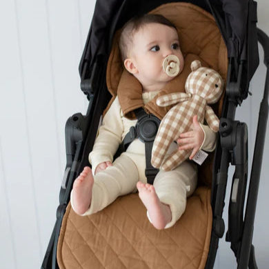 Universal Quilted Pram Liner Chestnut