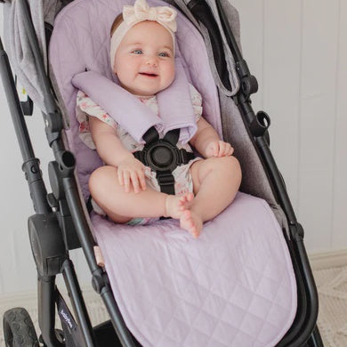 Universal Quilted Pram Liner Lavender Haze